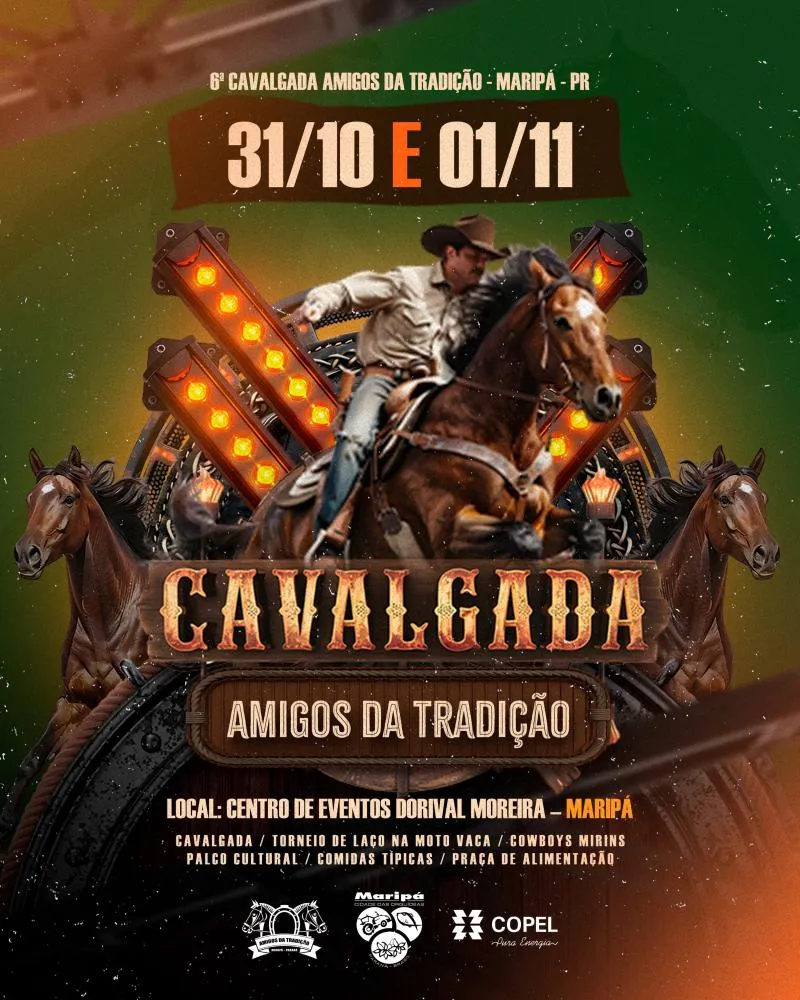 6ª Cavalgada Amigos da Tradição reúne cultura e festividades em Maripá